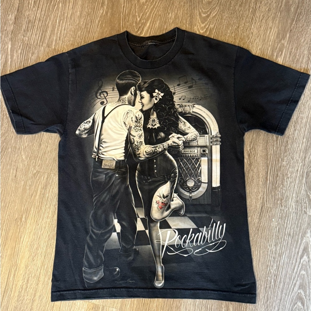 David Gonzalez Rockabilly Graphic T-Shirt